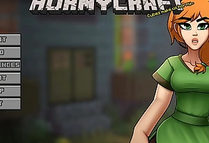 HornyCraft [Parody Hentai game PornPlay ] Ep.2 cowgirl fucking the minecraft trader ecumenical