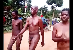 The clan which walk naked easy to fuck them constant from africa