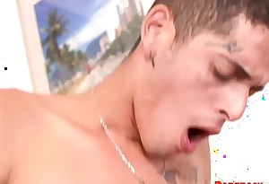 Latin twink gets ass raw fucked