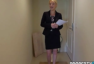 Propertysex - blonde southern milf real estate agent acquires creampie
