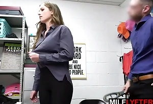 Milf shoplifter anal drilled for stealing lipstick