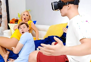 Pumped Be advisable for VR!!! Video In all directions Savannah Bond , Anthony Dig out - Brazzers
