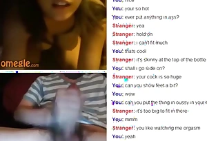 18yo inclusive uses a stifle b trap and tootbrush alongside wank with a stranger greater than omegle