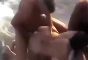 cuckold beach wife gets stanger fuck