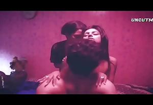 Hardcore mff Threesome sex scene with wife plus suckle Indian desi web series