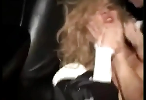 Hitchhiker Whore Gets Roughly Fucked Roughly a Limo
