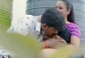 Hindi real Hot Sex at roof! Plz Don't Cum Inside pussy