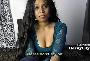 Ennuy‚ indian housewife implores for triple round hindi apropos eng subtitles